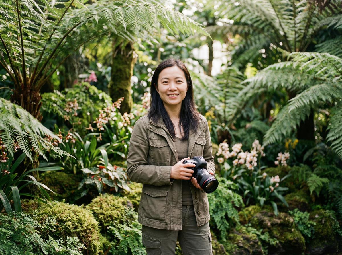 小马拉大车植物摄影师林晓薇